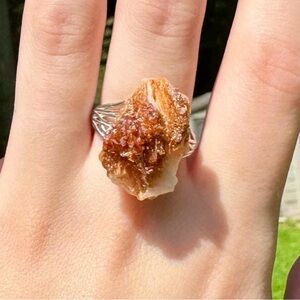 Vanadinite Adjustable Ring